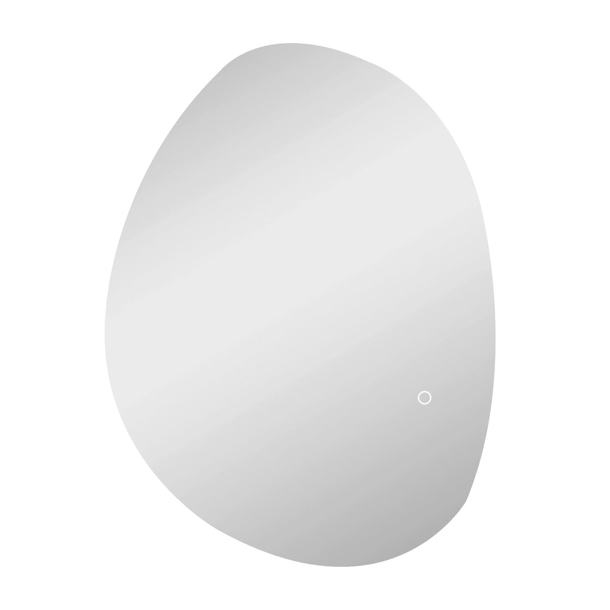 HOMCOM 70x50cm Bathroom Mirror with LED Lights, 3 Colours Dimmable, Anti-Fog, Memory & Touch Switch, IP44 Default Title
