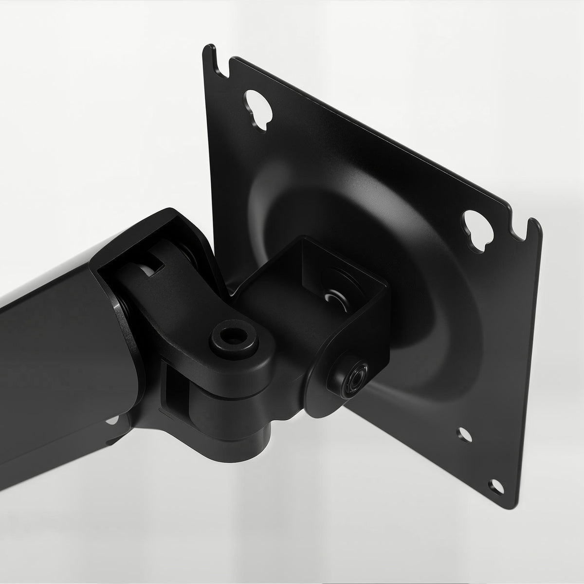 HOMCOM Dual Monitor Stand for 2 Screens up to 32", Height Adjustable Monitor Riser with Tilt & Swivel