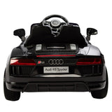 Licensed Audi R8 Spyder 12V Electric Ride On Car Black