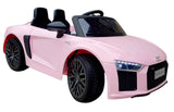 Licensed Audi R8 Spyder 12V Electric Ride On Car Pink