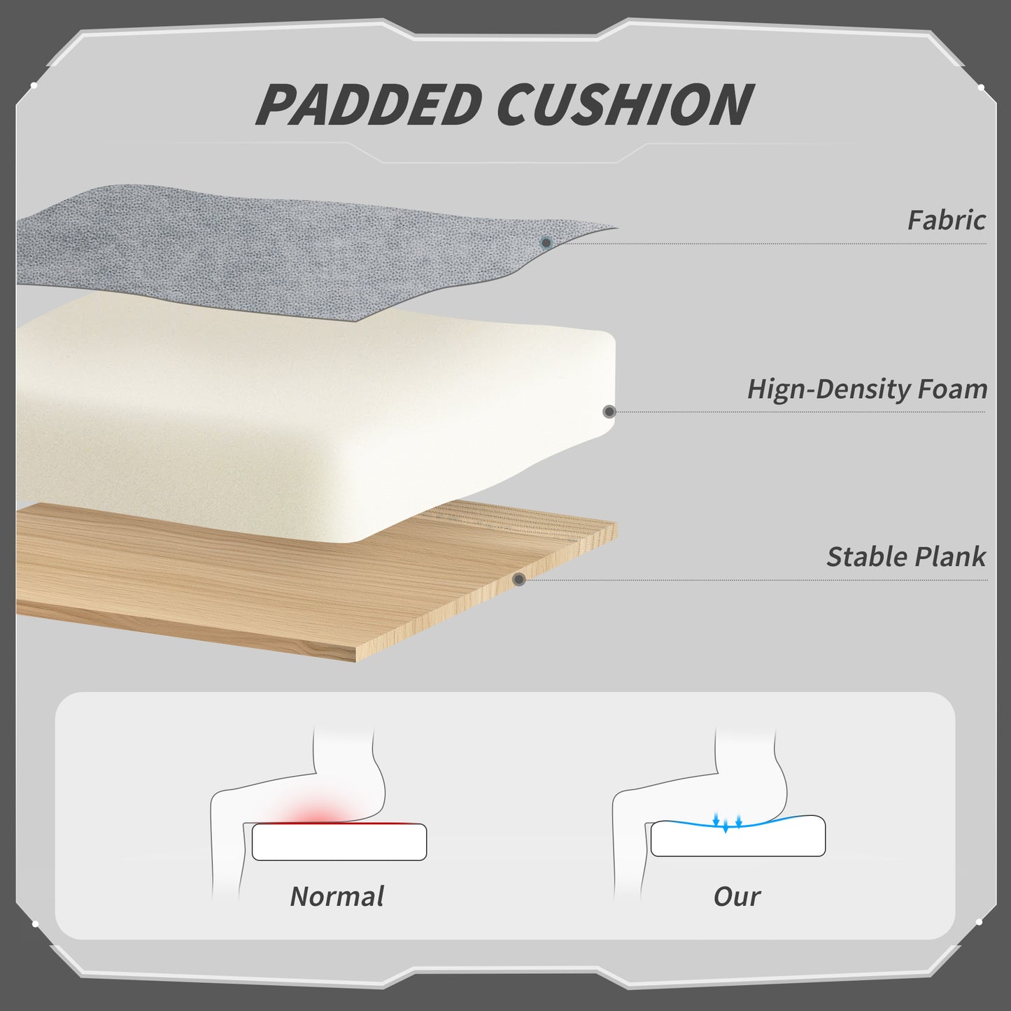 HOMCOM Ergonomic High Back Gaming Chair for Adults, Printed Velvet Computer Recliner Chair with Footrest, Lumbar Support, Adjustable Height and 360Â° Swivel Seat for Office or Gaming, Grey