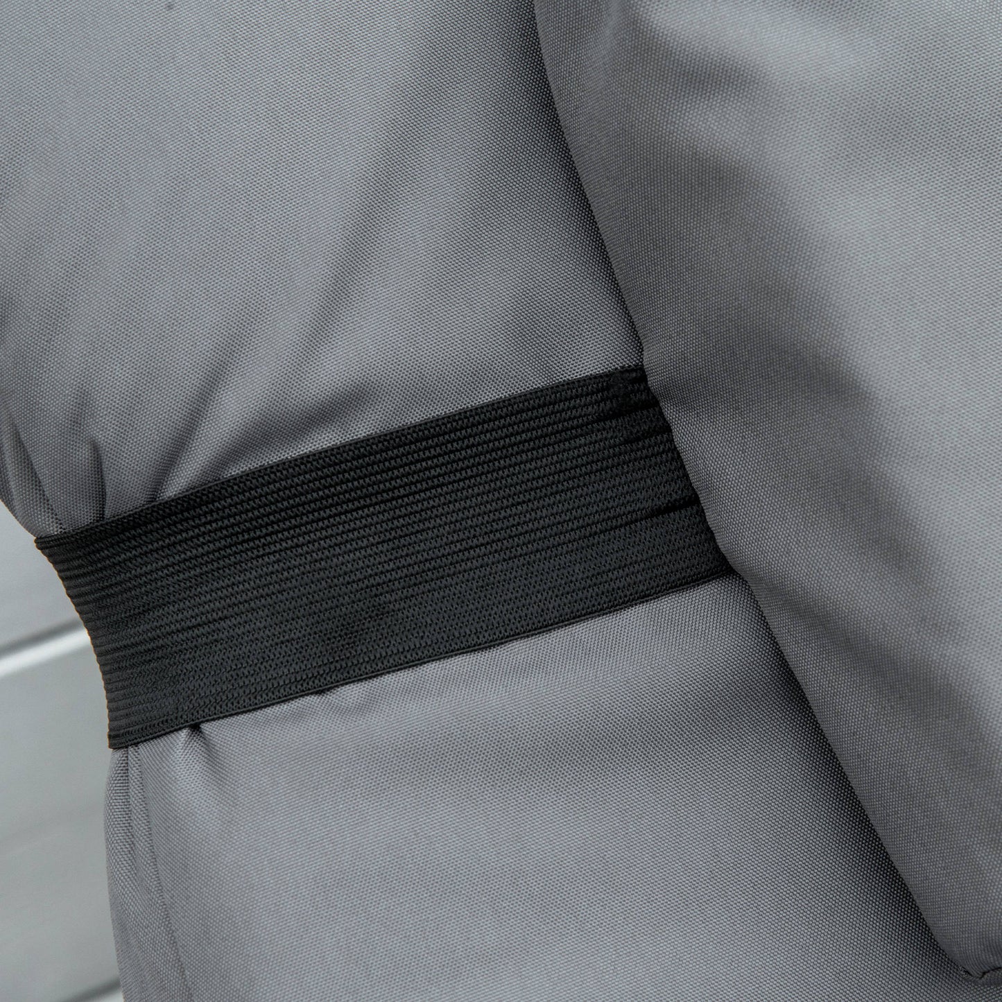 Outsunny 2 Pieces Outdoor PE Rattan Sun Loungers set of 2 with Cushion, Garden Wicker Sunbed Furniture with 5 - Level Recliner Backrest, Grey