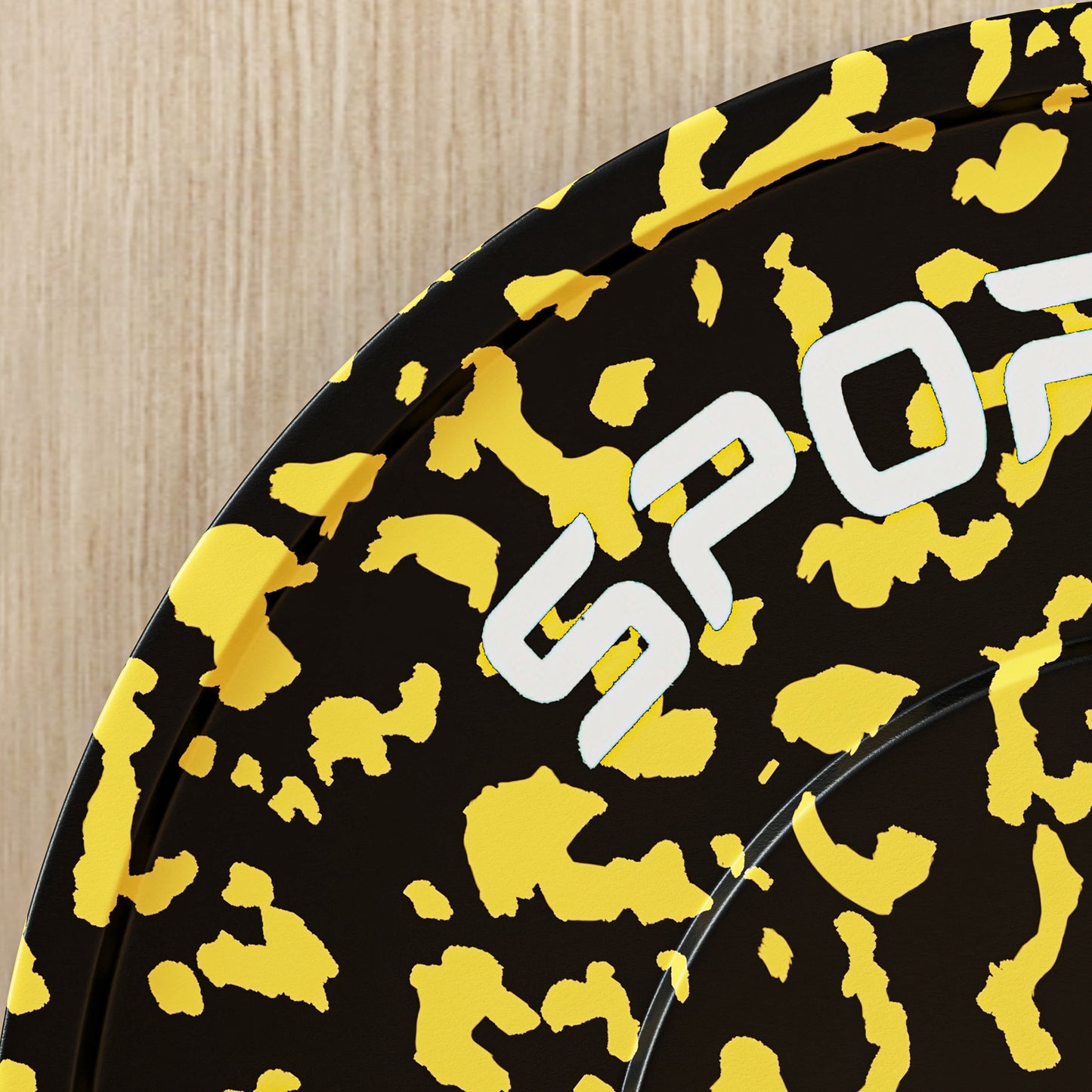 SPORTNOW Olympic Weight Plates with 5cm Holes, for Weight Lifting, 2 x 15KG