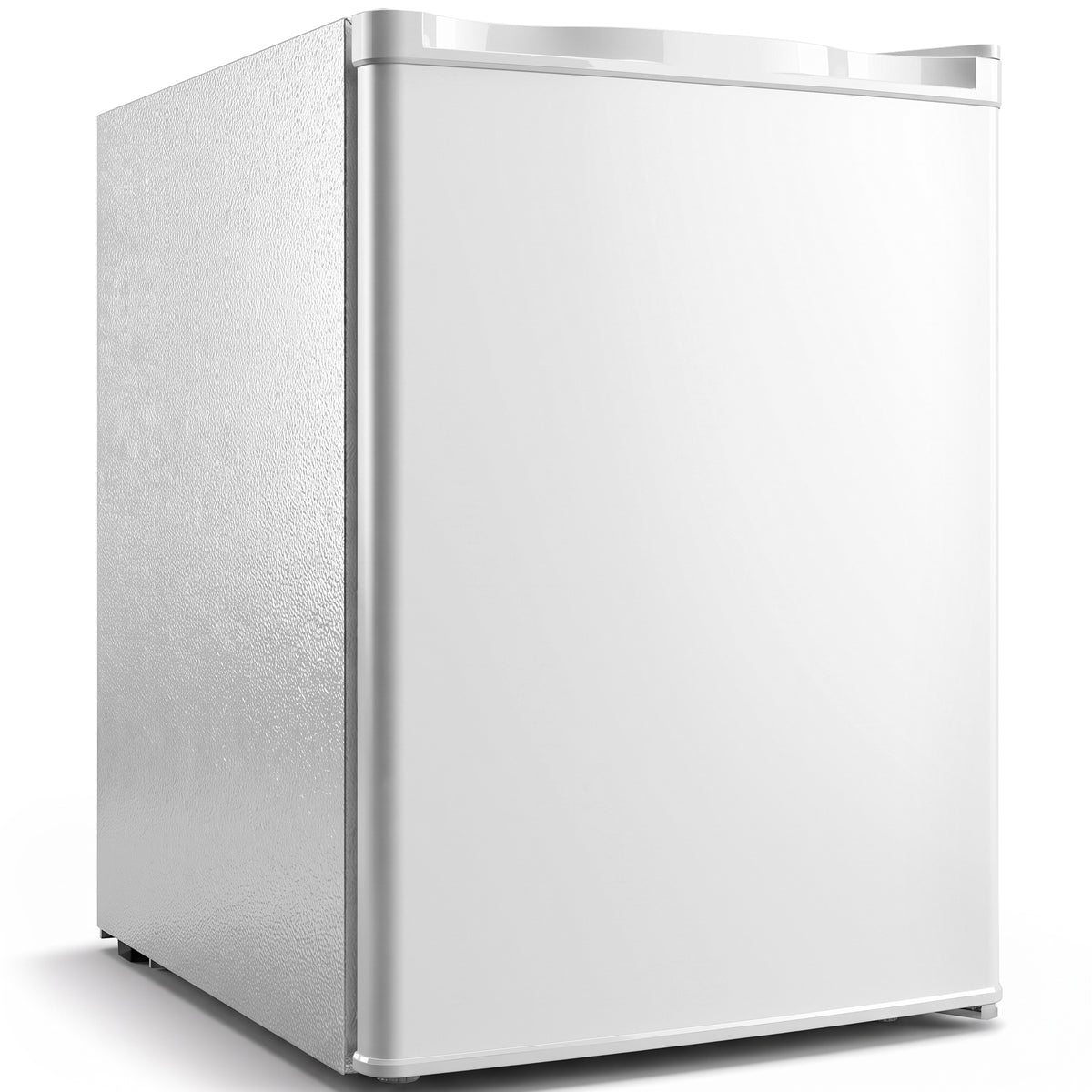HOMCOM 60L Tabletop Mini Freezer, Countertop Small Freezer with Reversible Door, Removable Wire Shelves, White Default Title