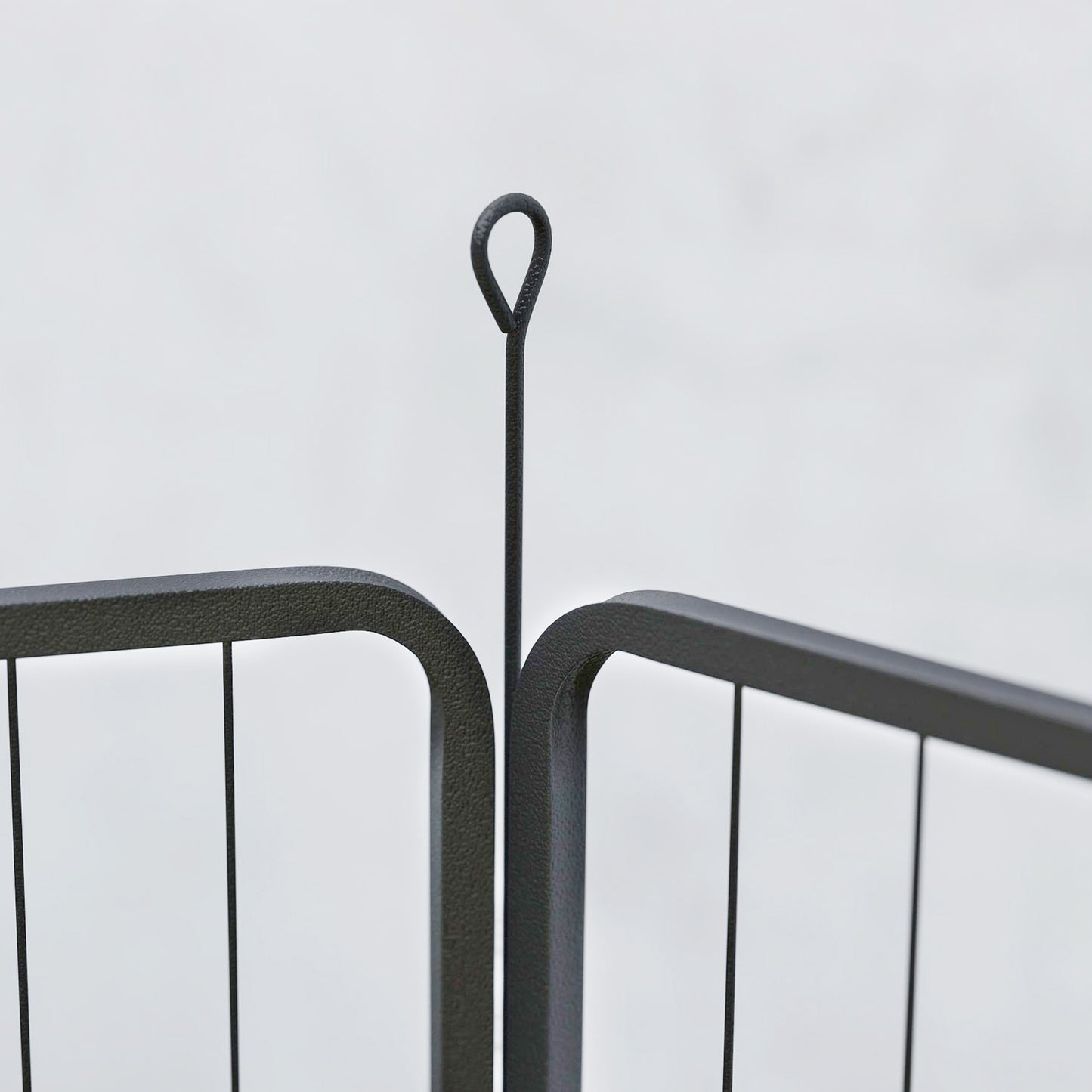 PawHut 12-Panel Solid Dog Playpen with Doors, for Large Dogs, 100cm Tall, Black