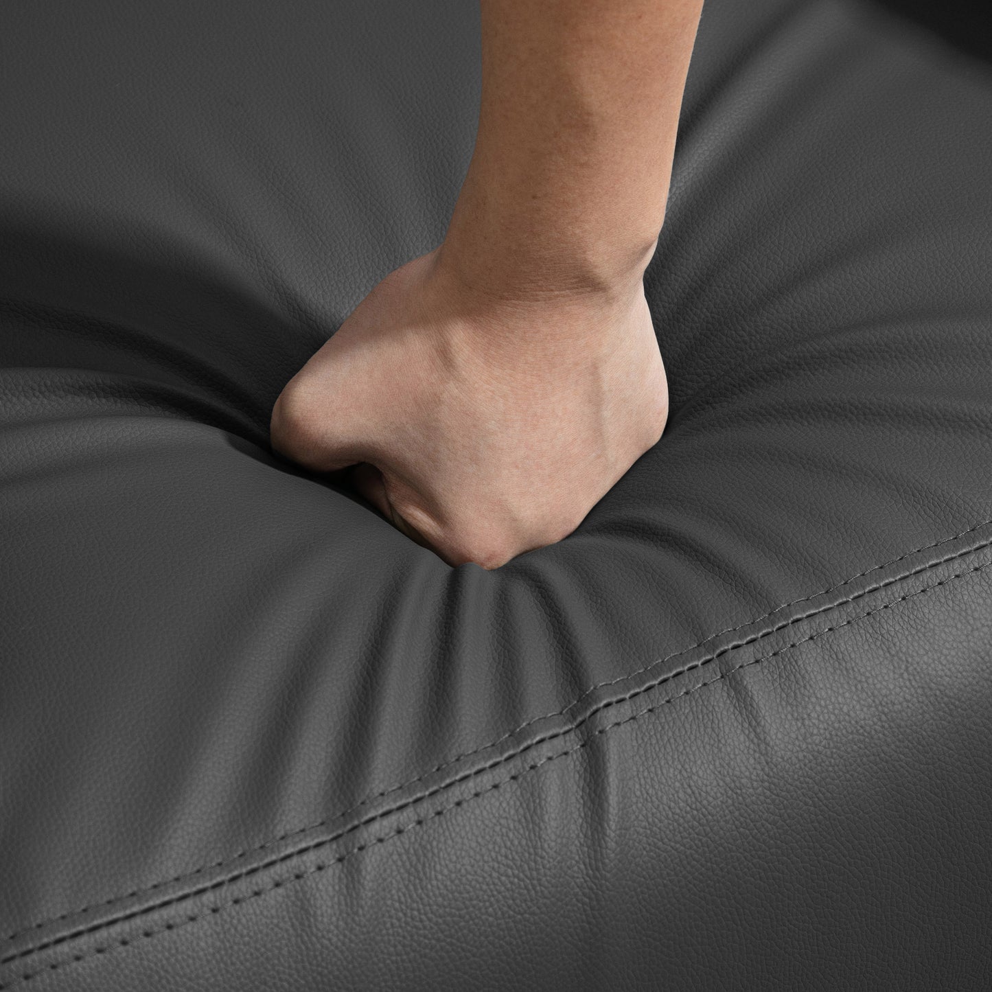 HOMCOM Massage Recliner Armchair with 150Â° Recline, Faux Leather, Side Pocket, Black