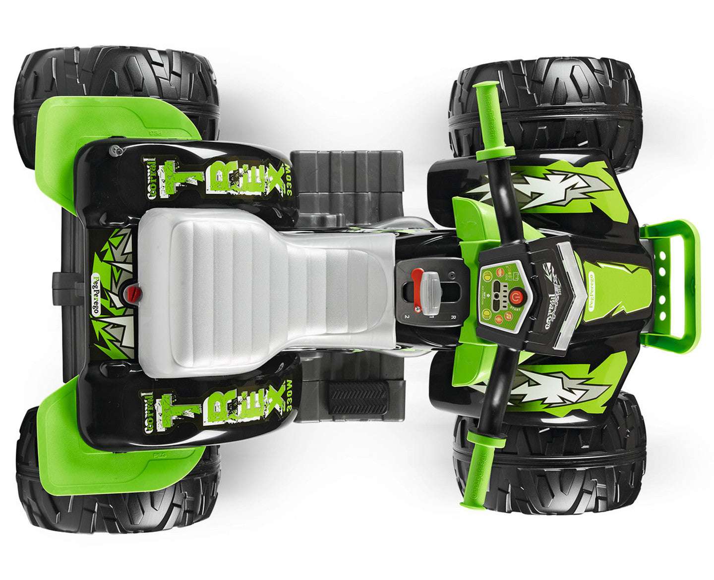 Peg Perego Corral T-Rex 330W Green 12V Electric Ride On Quad