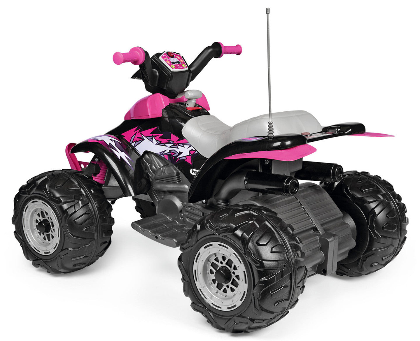 Peg Perego Corral T-Rex 330W Pink 12V Electric Ride On Quad