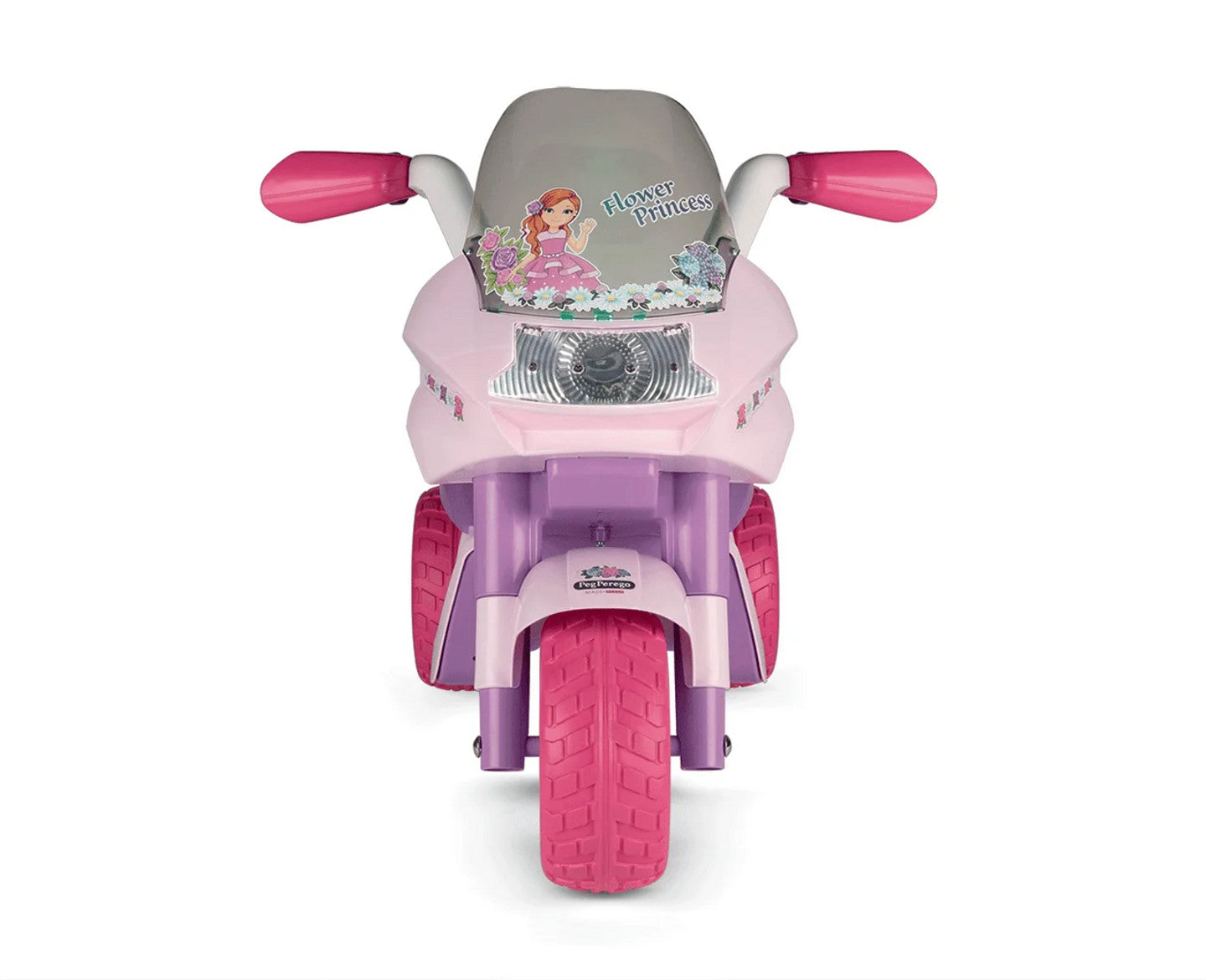 Peg Perego Flower Princess 6V Electric Ride On Motorbike