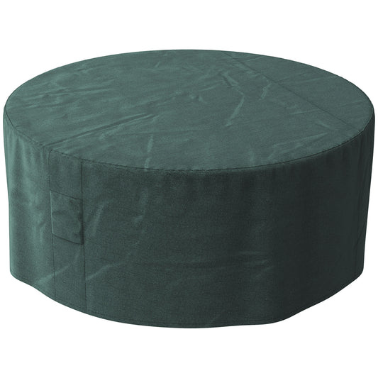 Outsunny Garden Patio Large Furniture Set Round Cover 600D Oxford Waterproof, Ð¤193 x 80H cm, Green