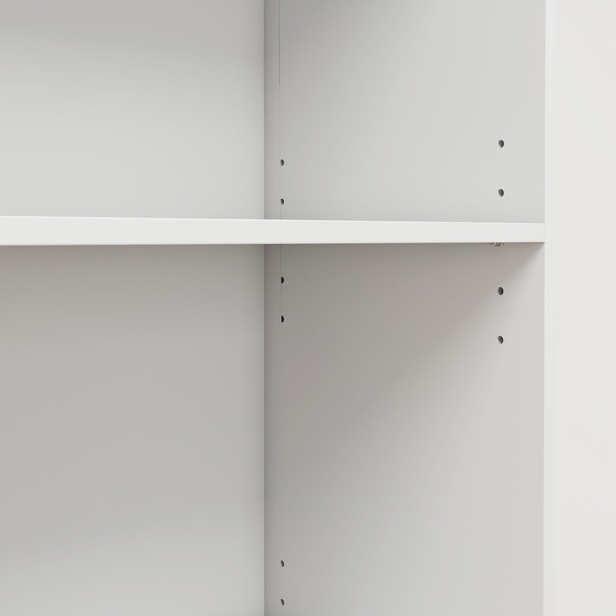 HOMCOM Bookcase with Drawers Adjustable Shelves Book Shelf for Study Living Room White