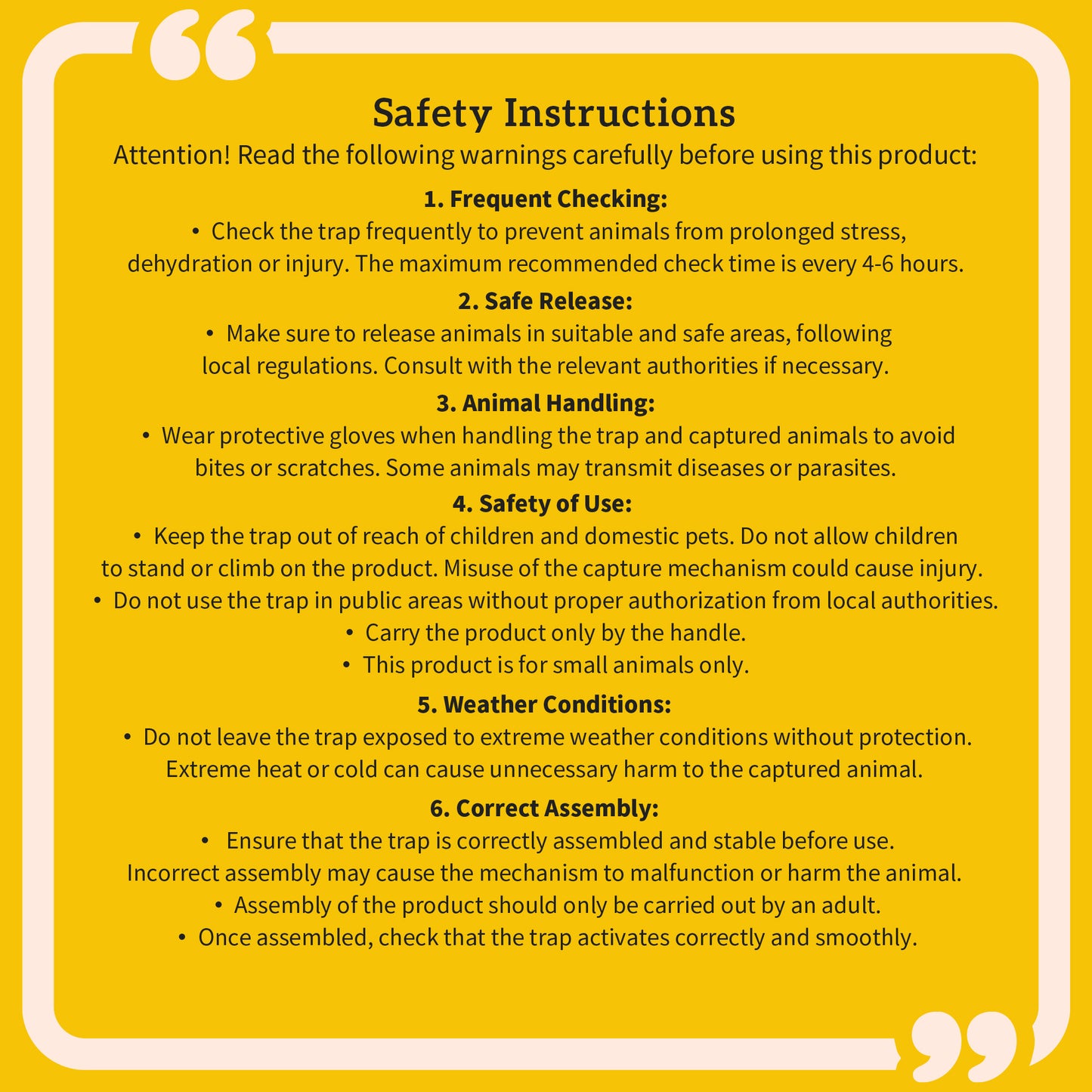 Outsunny Metal Rat Trap with Single Door, for Small Animals, Dark Green