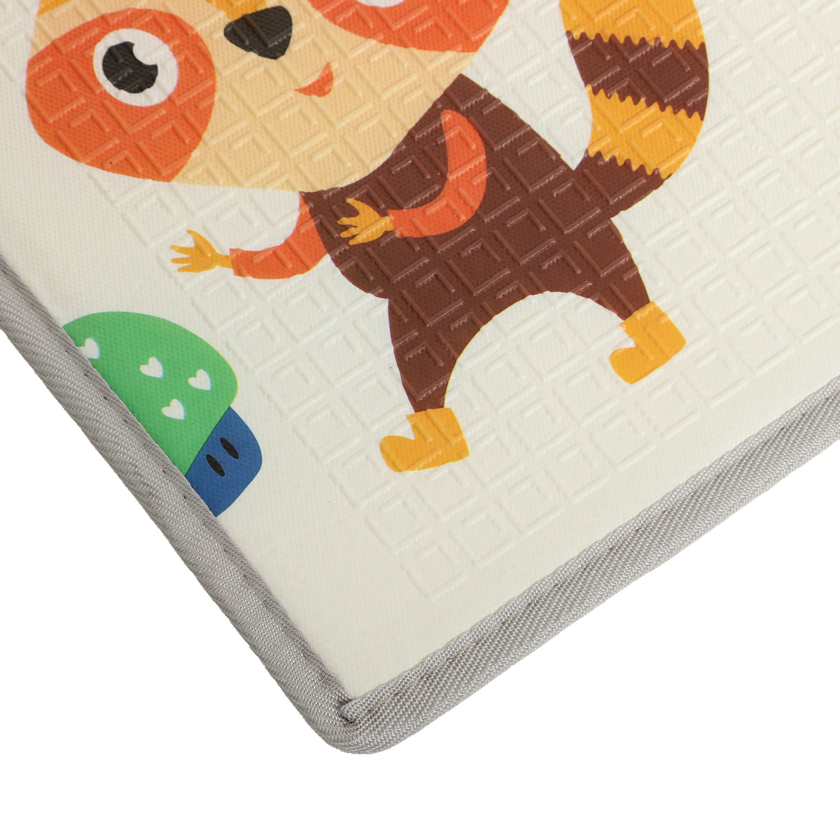 AIYAPLAY Foldable Reversible Baby Play Mat 200 x 180 cm, Waterproof, Non-Slip for Crawling and Learning, Tree & Forest Theme