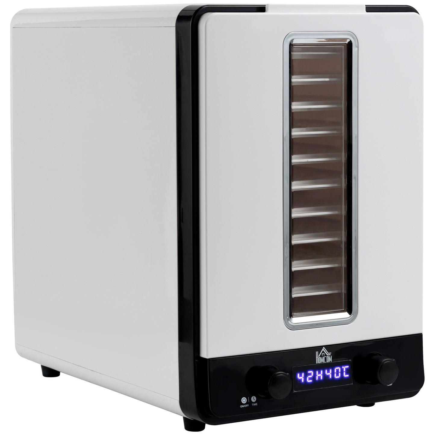 HOMCOM 11-Tray Food Dehydrator, 40-70â„ƒ Temperature and Timer