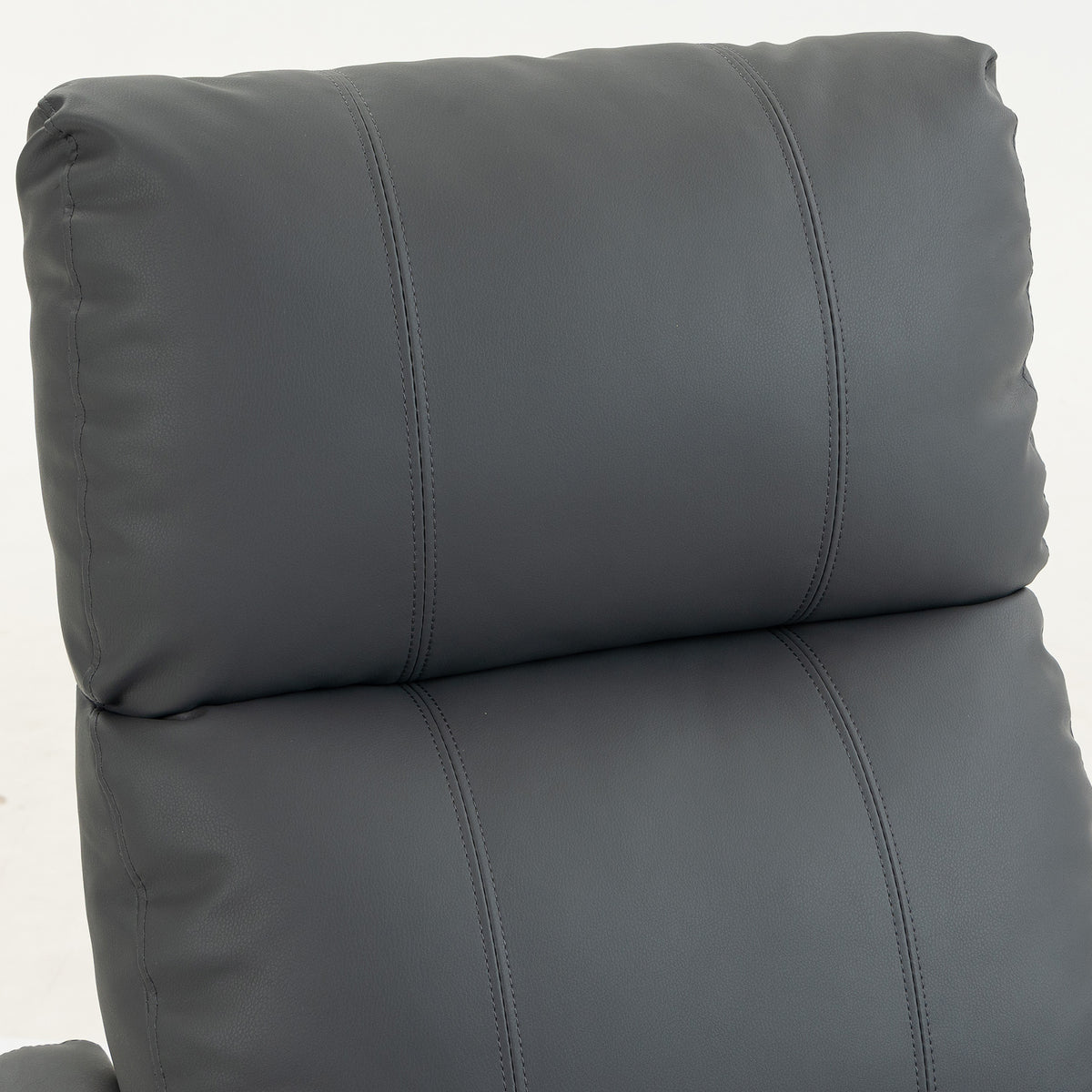 HOMCOM Riser Recliner Chair with Vibration Massage & Heat, Electric Lift Chair for Elderly, Spring Cushion, USB Port, Dark Grey