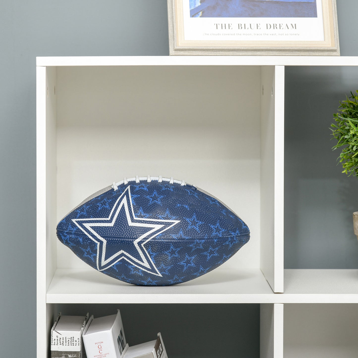 HOMCOM 3-tier 9 Cubes Storage Unit Particle Board Cupboard Bookcase Organiser Home Office Shelves, White