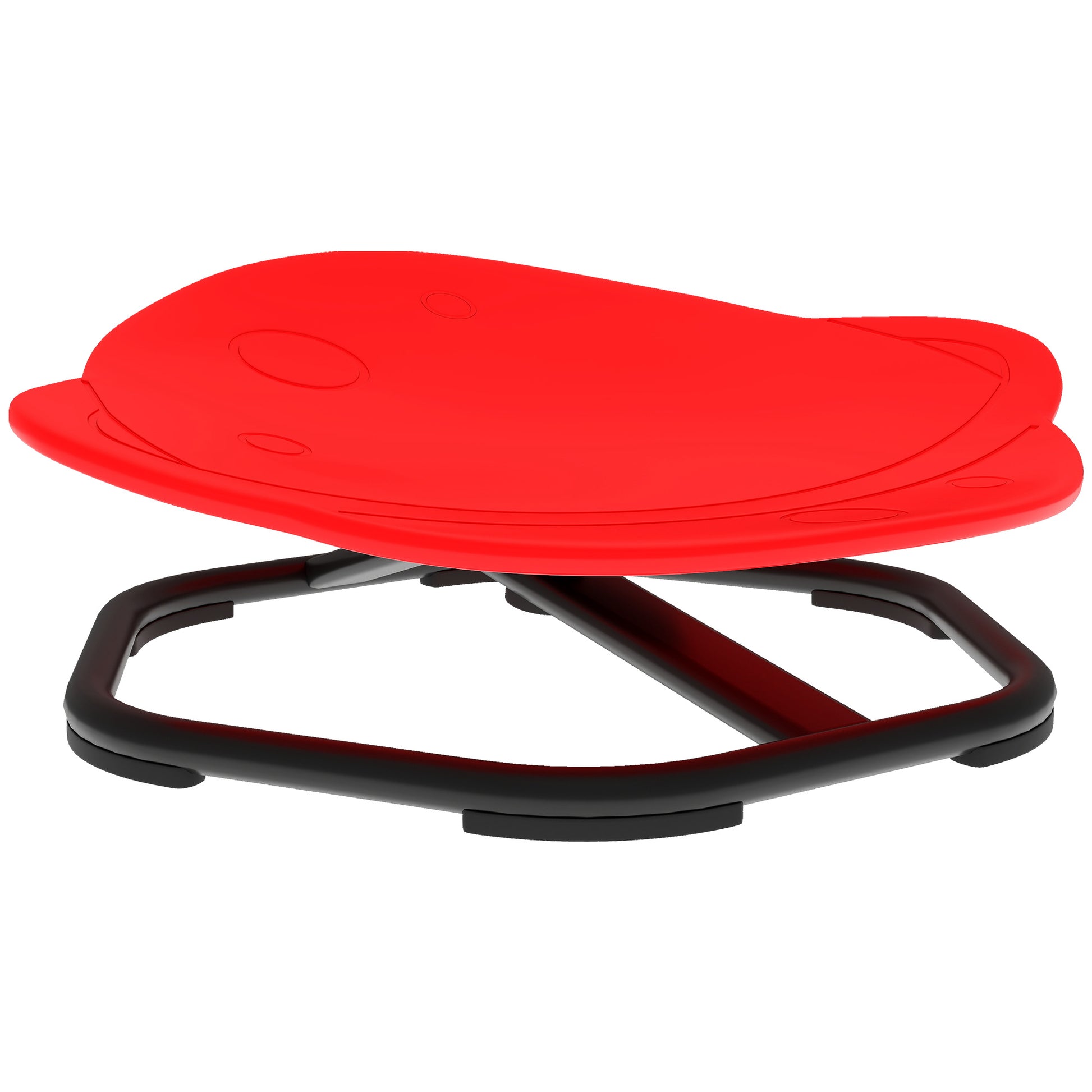 AIYAPLAY Planet-Shaped-kids Swivel Chair, Sensory Spinning Chair for Balance, Coordination Training, Red Default Title