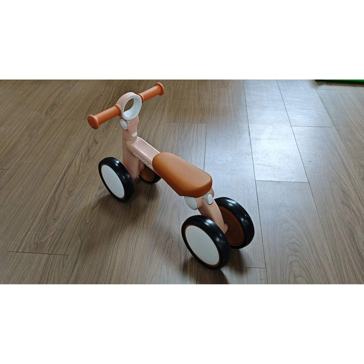 AIYAPLAY Balance Bike, Lightweight Baby Balance Bike with Foldable Design, Adjustable Seat, No Pedal for 1-2 Years, Pink