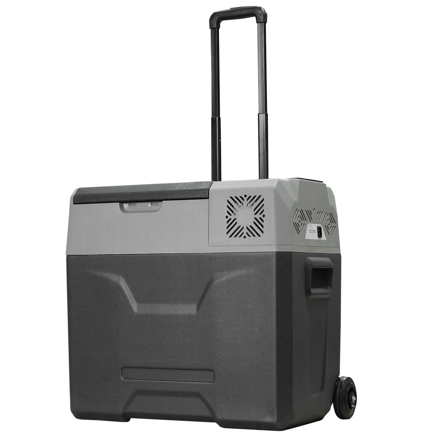 HOMCOM Car Refrigerator, Portable 12/24V 50 Litre Compressor Fridge Freezer, Electric Cooler Box for Camping, Travel, Picnic, Down to -20â„ƒ