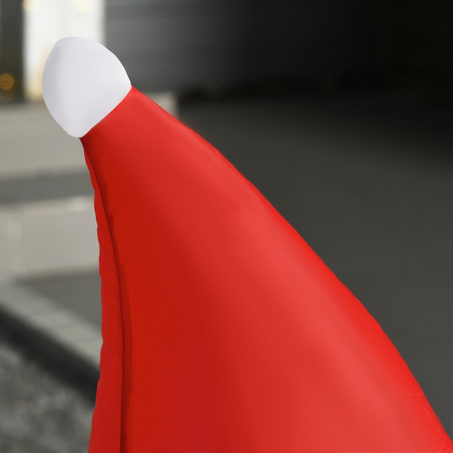 HOMCOM 4ft Inflatable Christmas Santa Claus Xmas Decoration 1 LED Holiday Air Blown Yard Outdoor DÃ©cor