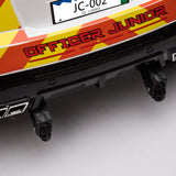 Ride On Dual Drive 12V 7A.h Police Car with 2.4G Remote Control White