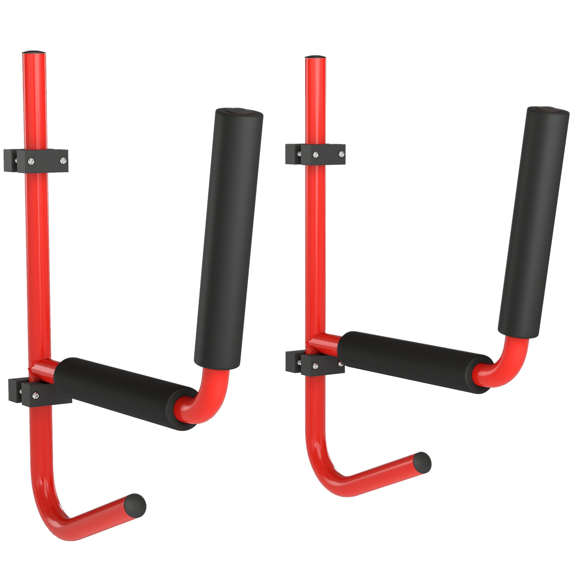 HOMCOM Kayak Canoe Heavy Duty Wall Mounted Storage Holder Rack Heavy D ...