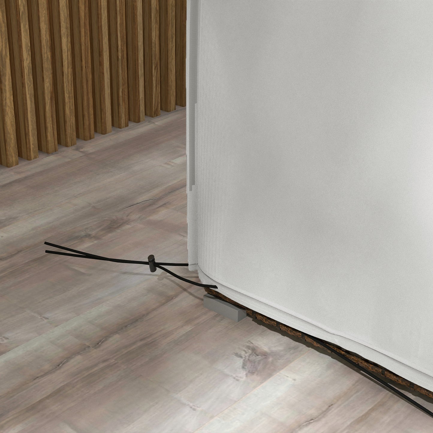 Outsunny Outdoor Garden Furniture Cover Waterproof, Anti-UV 600D Heavy Duty Oxford Fabric Patio Furniture Cover for Rectangular Sofa Table Set, Grey, 210 x 140 x 80 cm