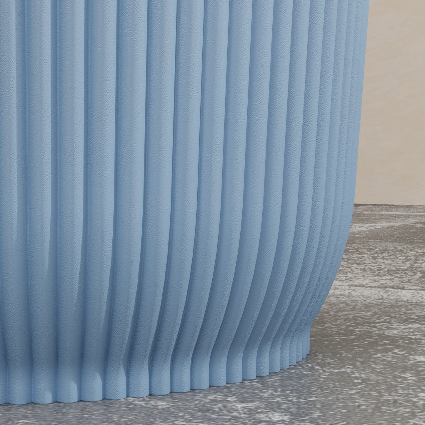 Outsunny Set of Two 22cm Planters - Blue