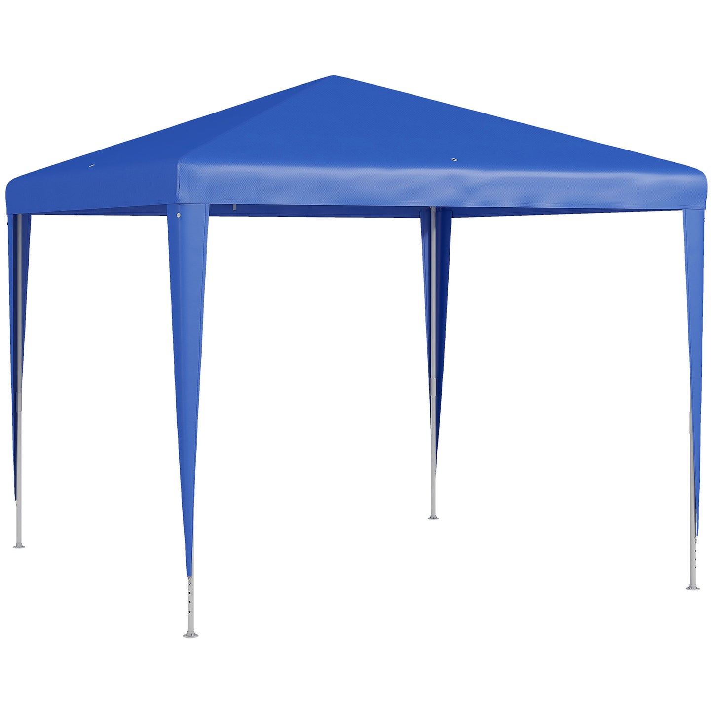 Outsunny 2.7m x 2.7m Garden Gazebo Marquee Party Tent Wedding Canopy Outdoor(Blue) Default Title