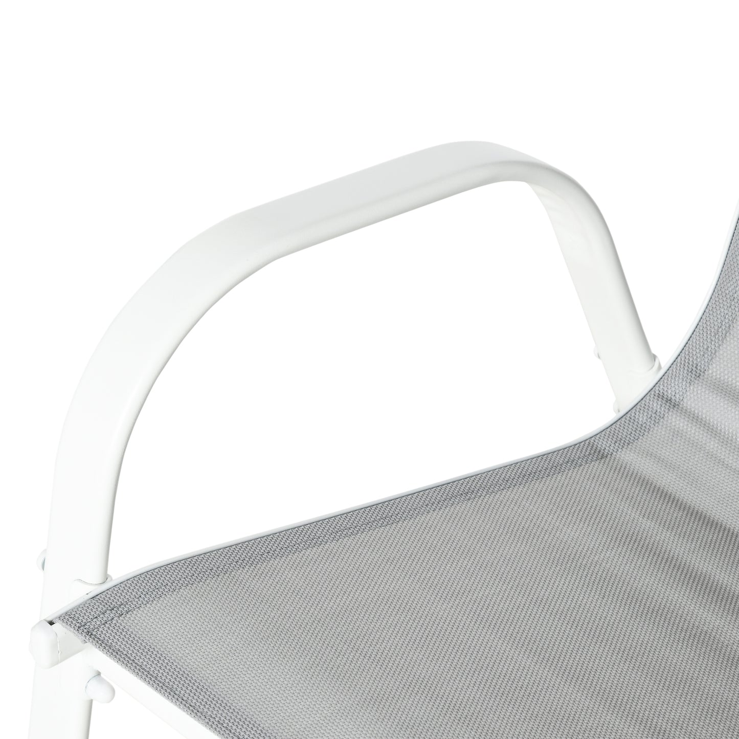 Outsunny Seven-Piece Outdoor Dining Set - Grey