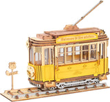 Robotime Rolife Vintage Car Model 3D Wooden Puzzle Toys For Chilidren Kids Adult