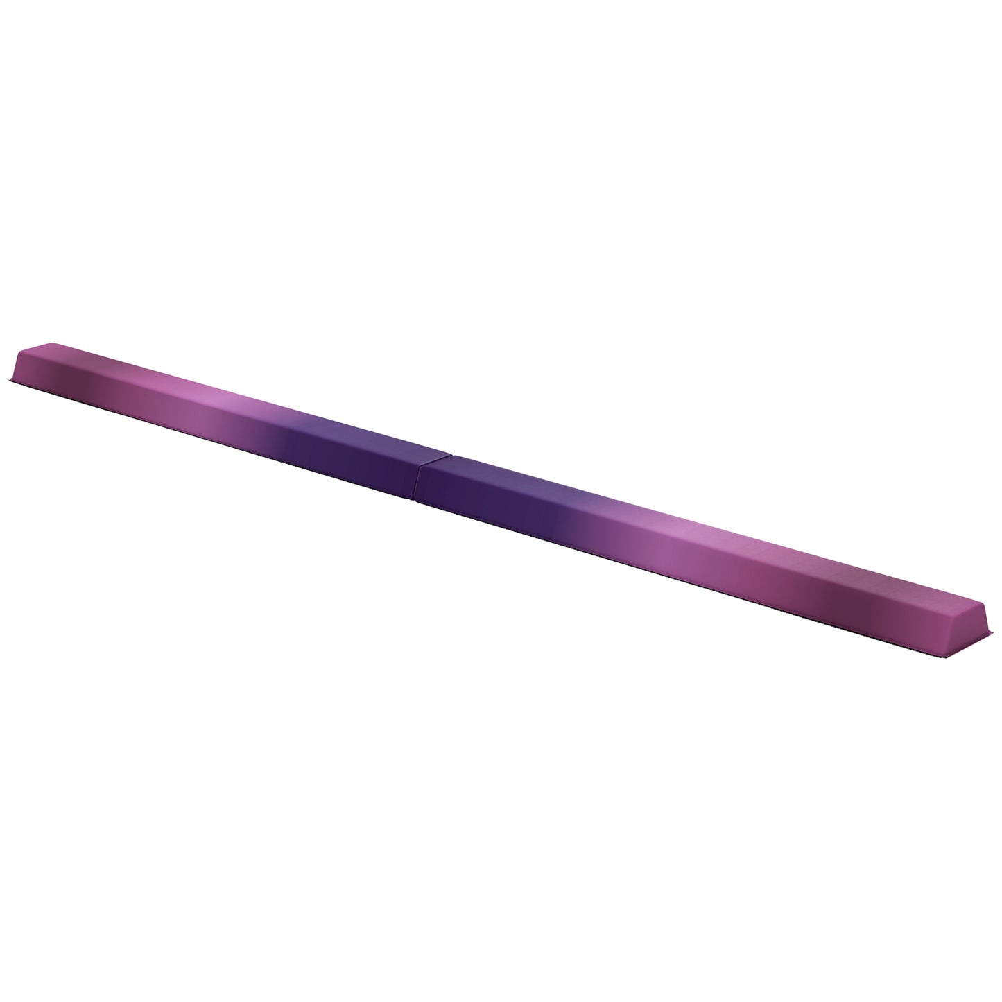 SPORTNOW 7.7ft Folding Gymnastics Beam, Floor Balance Beam for Kids with Anti-Slip Base, Gymnastics Equipment for Home, Purple Default Title
