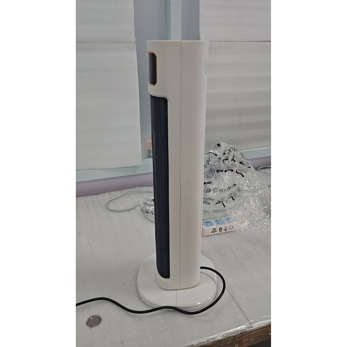 HOMCOM Portable Space Heater, 2000W Ceramic Heater with 4 Modes (Eco Mode), Adjustable Thermostat, Remote, Low Energy