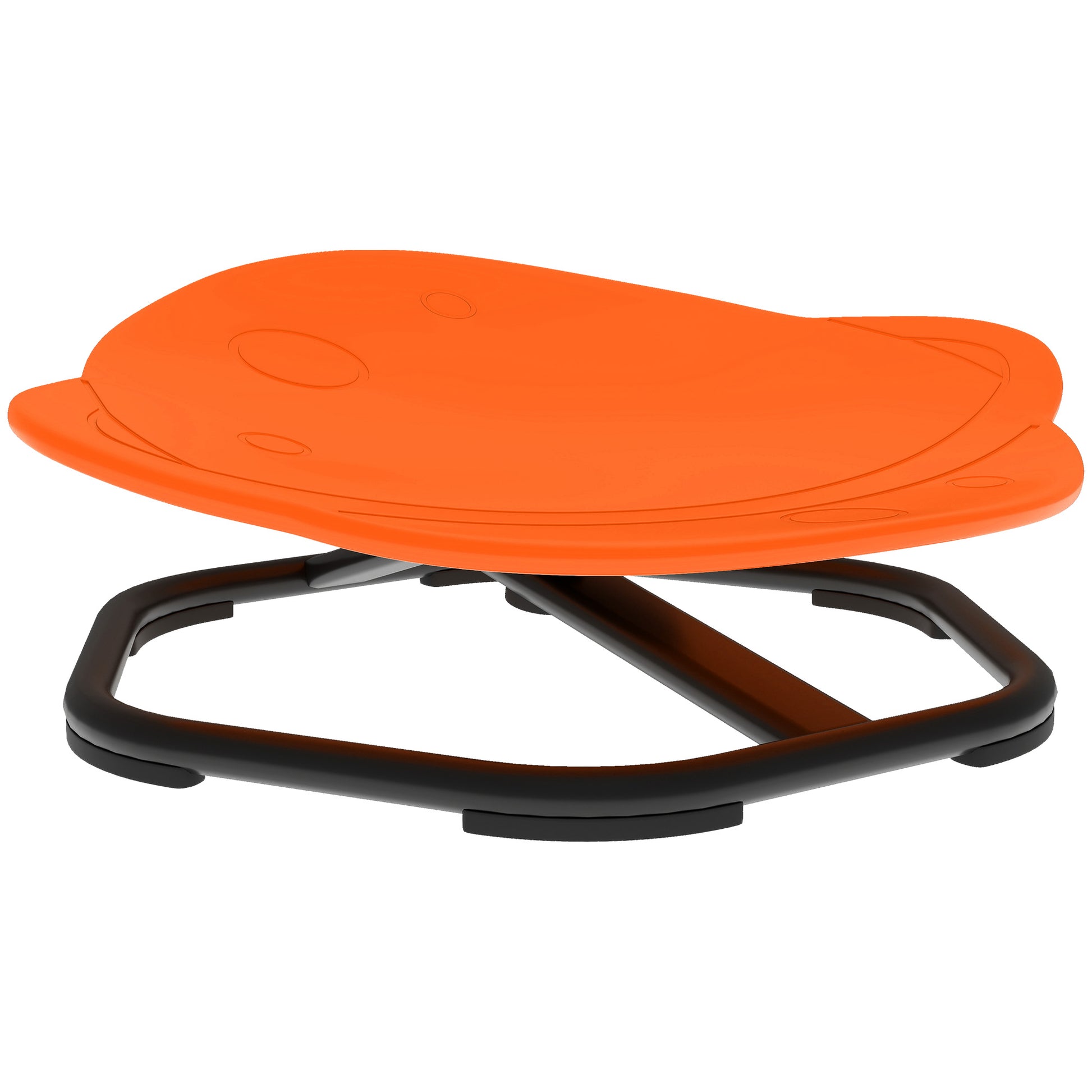 AIYAPLAY Planet-Shaped-kids Swivel Chair, Sensory Spinning Chair for Balance, Coordination Training, Orange Default Title