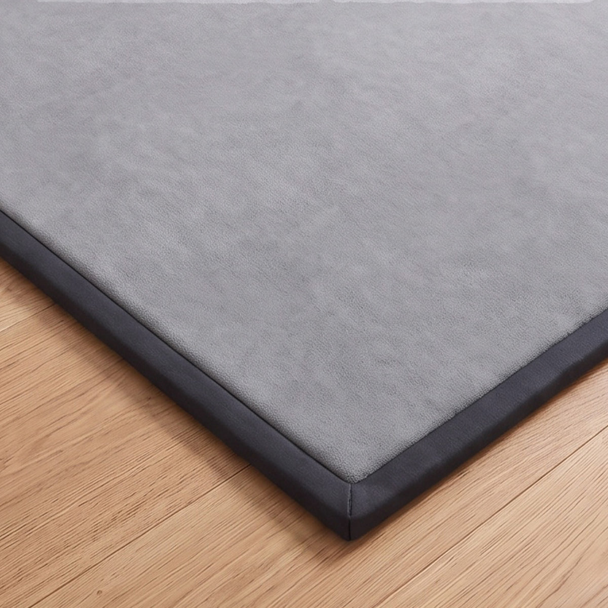 AIYAPLAY Baby Play Mat, 3CM Thick Foam Playmat Rug, Soft Flannel, Non-Slip, Water Resistant, Easy Care, 180 x 150 cm, Dark Grey