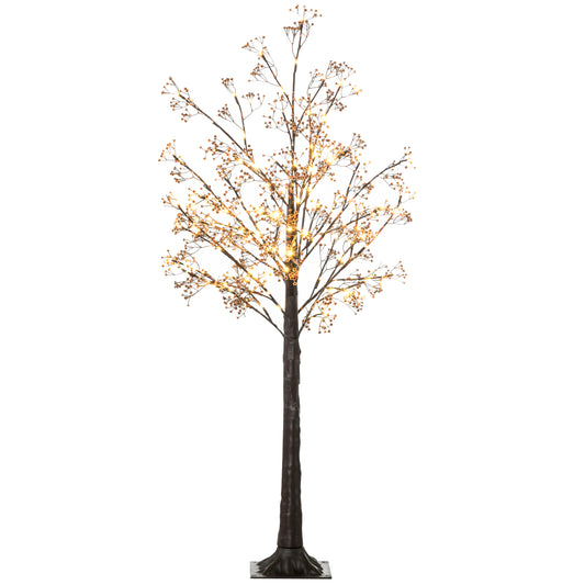 <ul style="list-style:disc;margin-left:15px;"><li>Warm white LEDs: The lighted tree is designed for dark nights
