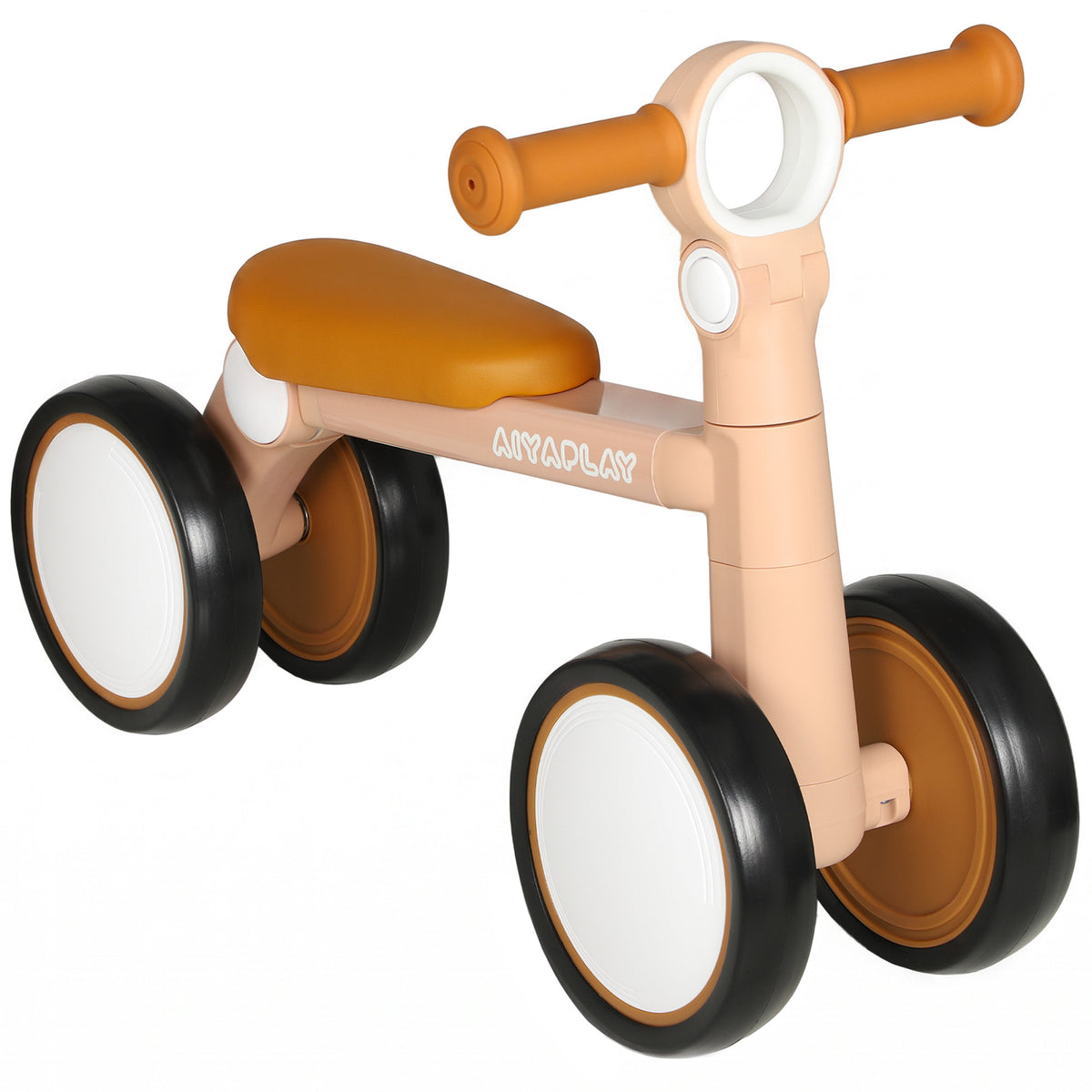AIYAPLAY Balance Bike, Lightweight Baby Balance Bike with Foldable Design, Adjustable Seat, No Pedal for 1-2 Years, Pink Default Title
