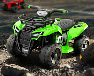 JS Champion 6V Electric Ride On Quad (Green)