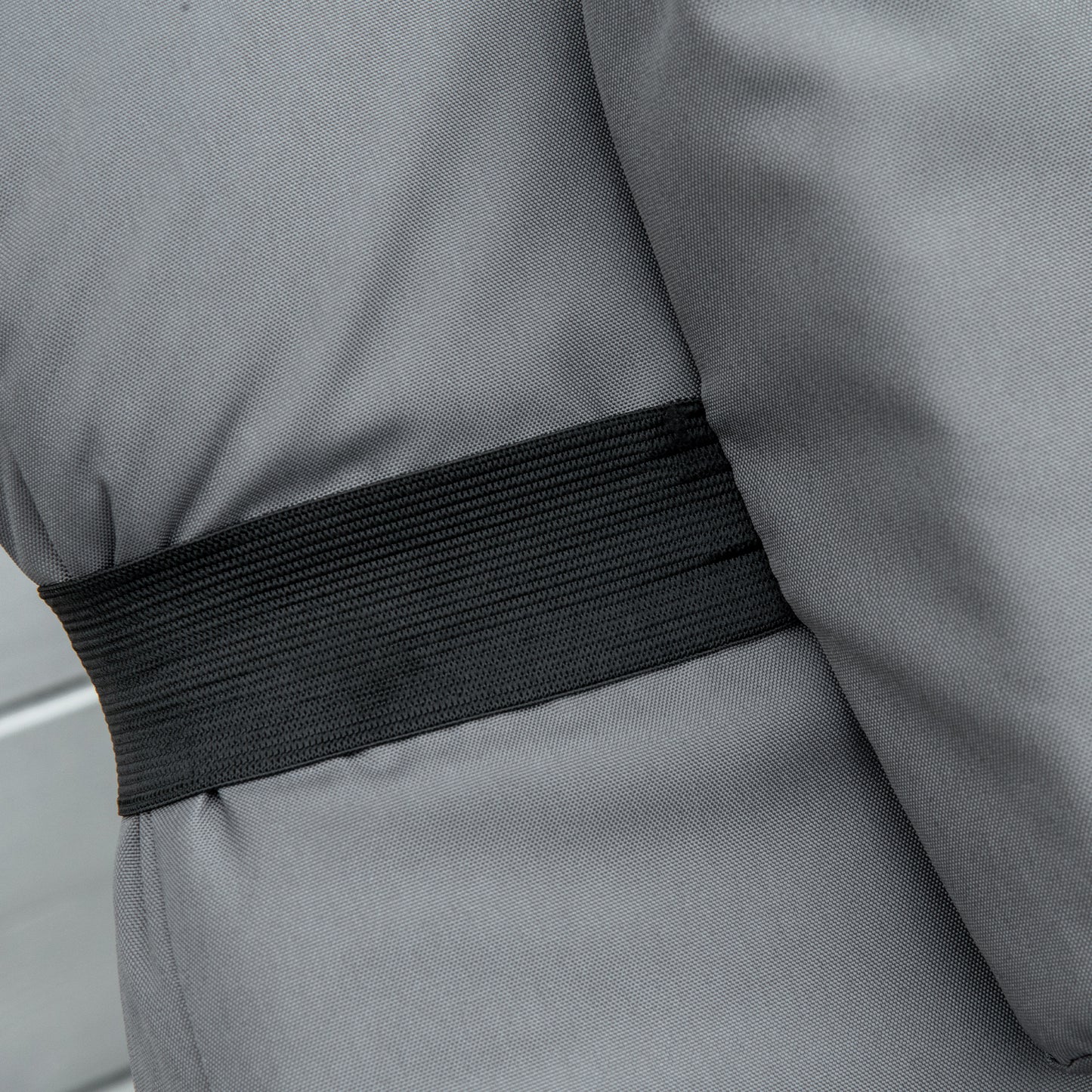 Outsunny Rattan Sun Lounger, 5-Level Adjustable Garden Lounger Recliner with Cushion and Headrest, Outdoor Reclining Sunbed, Steel Frame Garden Chair for Patio, Beach, Terrace, Dark Grey