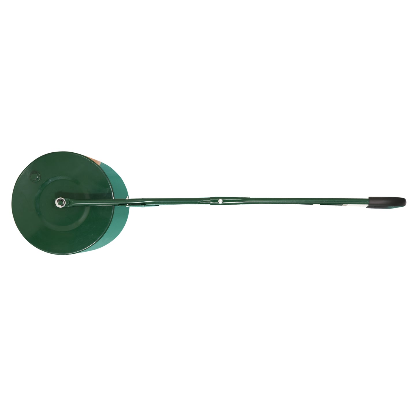 Outsunny 40L Lawn Roller Drum Scraper Bar Collapsible Handle Water or Sand Filled Î¦32cm Green