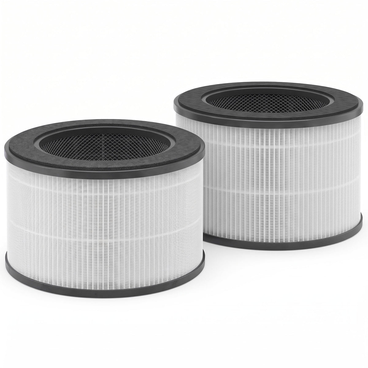 HOMCOM H13 True HEPA Replacement Filter for Air Purifier (Model 823-097), Activated Carbon Filter for Smoke, Odours, 2 Pack Default Title