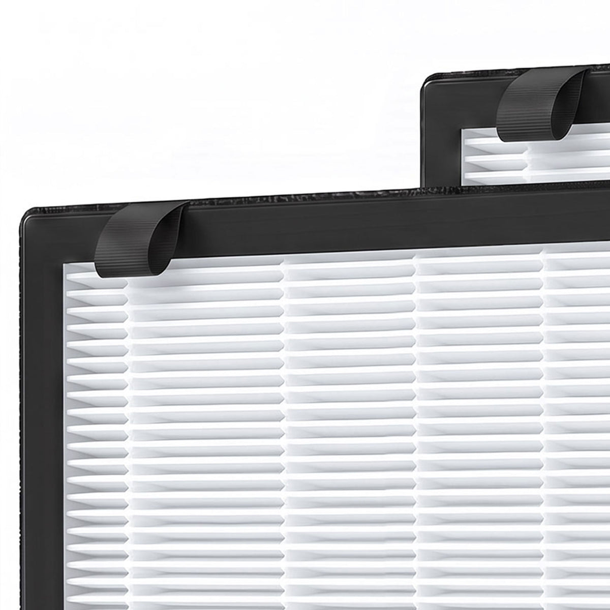 HOMCOM H13 True HEPA Replacement Filter for Air Purifier (Model 823-096), Activated Carbon Filter for Smoke, Pet Odour, 2 Pack