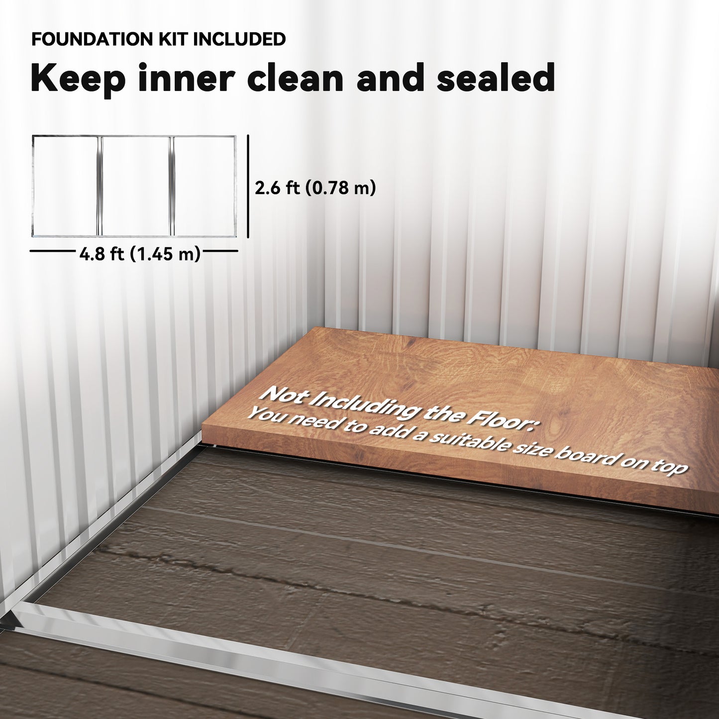 Outsunny Metal Garden Shed, Outdoor Lean-to Shed for Tool Motor Bike, with Adjustable Shelf, Lock, Gloves, 5'x3'x6',  Dark Grey