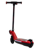 Prizm Kids 12V Electric Scooter with Flashlights and Headlight (Red)