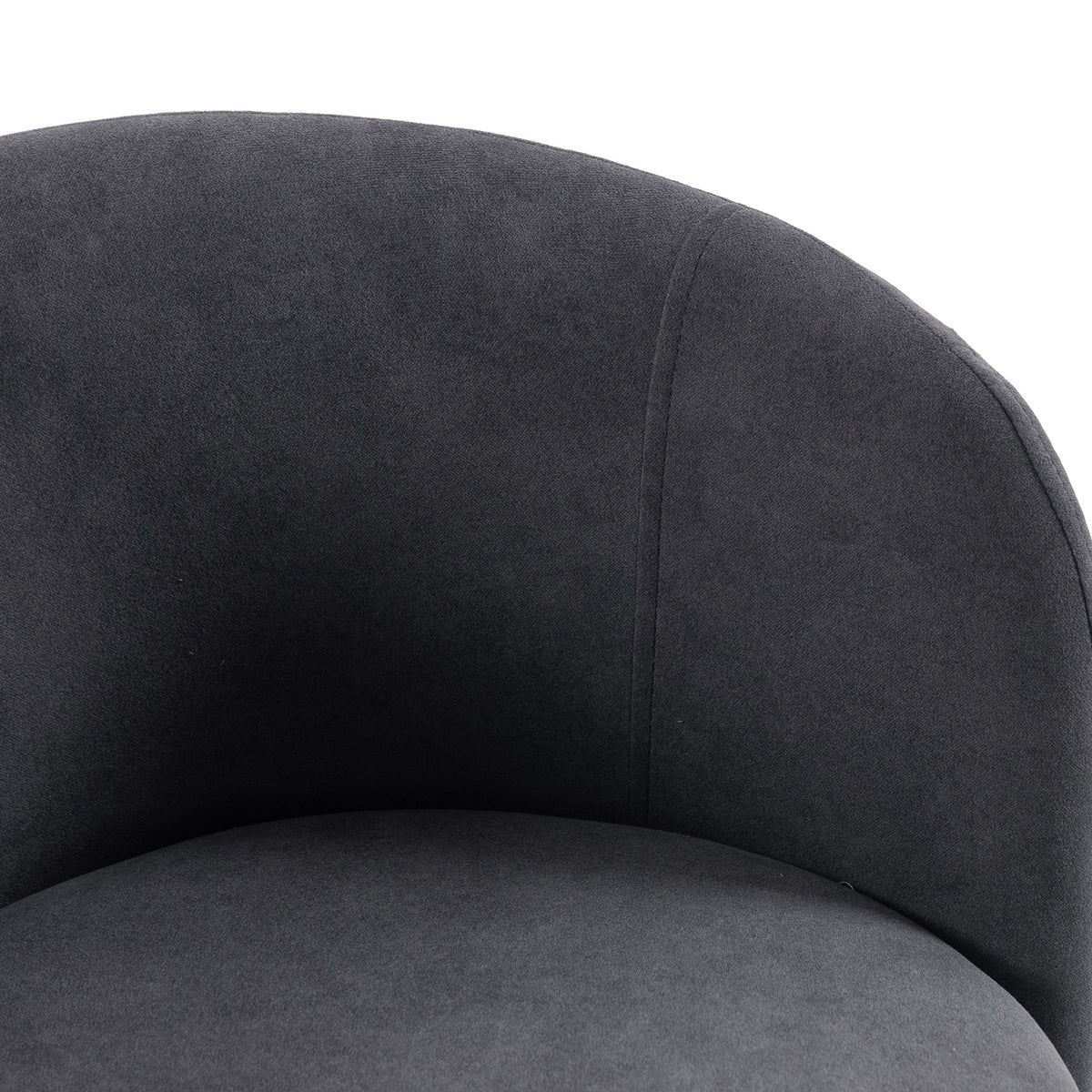 HOMCOM Cat-Scratch Fabric Upholstered Accent Chair with Cat Condo, Fold-Down Backrest, Lift-Up Seat Lid for Bedroom, Dark Grey