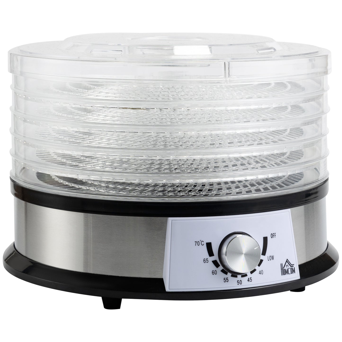HOMCOM 40-70â„ƒ Five-Tray Food Dehydrator