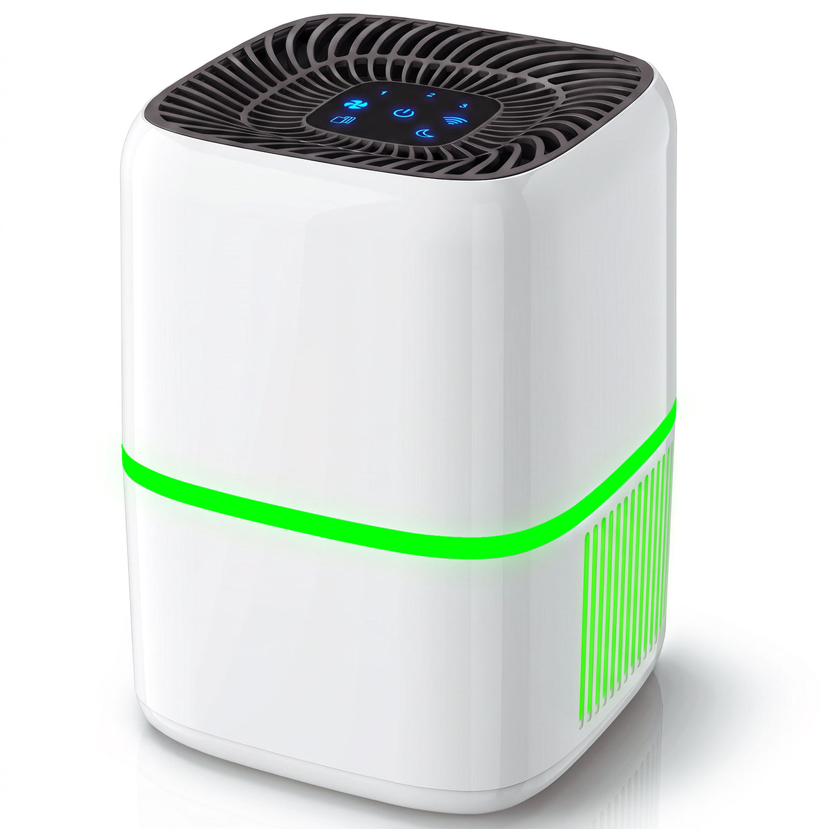 HOMCOM Smart Air Purifier for Home, HEPA Filter, Sleep/Auto Mode, 19mÂ², Air Cleaner, App/Voice Control, Quiet, Odour Indicator Default Title
