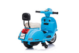 Licensed Vespa 6V Electric Ride On Motorbike Blue