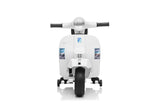 Licensed Vespa 6V Electric Ride On Motorbike White