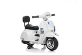 Licensed Vespa 6V Electric Ride On Motorbike White